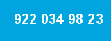 922 034 98 23